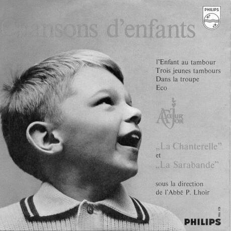 Pochette du premier disque de La Chanterelle